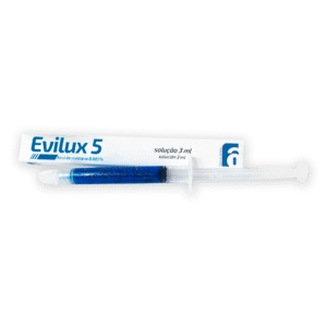 EVILUX 5 SOLUÇÃO – 3ML (AZUL DE METILENO 0,005%)